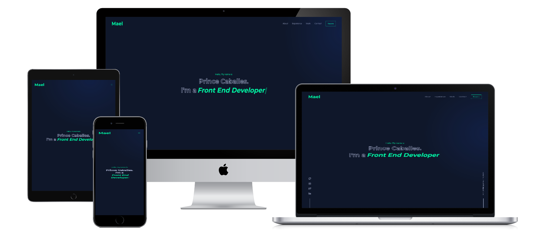 Prince Caballes React Portfolio